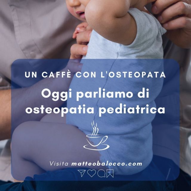 ☕️ Giusto il tempo di un caffè per parlare dell’Osteopatia pediatrica, una branca dell’Osteopatia che si occupa specificamente dei bambini.

L'osteopatia pediatrica tratta le disfunzioni dell'età evolutiva a partire dai primi giorni di vita del bambino. Il trattamento non è invasivo e sfrutta tecniche particolarmente dolci.

Si occupa prevalentemente di asimmetrie craniche/posturali; torcicollo congenito; gattonamento e andatura; suzione; coliche; rigurgito; dotti lacrimali; otiti; sinusiti e problemi respiratori; disallineamento degli arti inferiori; mal di schiena; mal di testa, alterazioni e deviazioni posturali e di marcia; occlusione dentale.

🎓Visita il mio sito www.matteobalocco.com per approfondire

❤️Non dimenticare di condividere, commentare, salvare!

#osteopatia #osteopatiaebenessere #osteopatiapediatrica #trattamentobambini #trattamentoosteopatico #bambini #etàevolutiva #benessereosteopatico #manipolazioniosteopatiche #matteobalocco